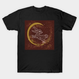 Red lunar bunny T-Shirt